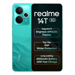 realme 14T 5G Smartphone 8+128GB (Surf Green)