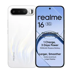 realme 16 5G Smartphone 8+128GB White