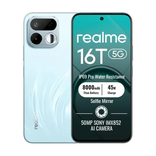 Image of Realme 16T 5G Smartphone 6GB+128GB Green