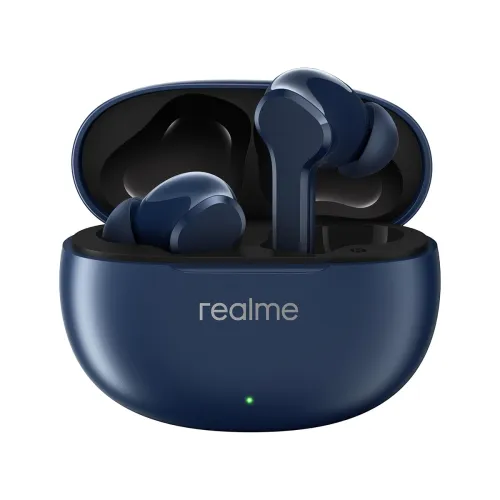 Image of realme Buds T110Jazz Blue, 38h Playback, Fast Charging