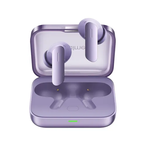 Image of realme Buds Air 7 TWS – 52H Playtime, ANC, Lavender Purple