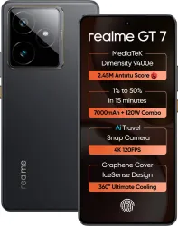 realme Gt 7 (Icesense Black, 256 GB) (8 GB RAM)