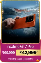 realme GT 7 Pro Smartphone @ ₹42999 on Big Billion Day Sale