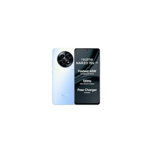 Image of realme NARZO 70x 5G (Ice Blue, 6GB RAM,128GB Storage)
