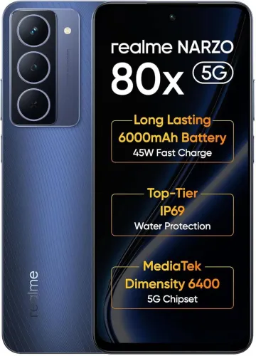 Image of realme Narzo 80x 5G 128GB 8GB RAM
