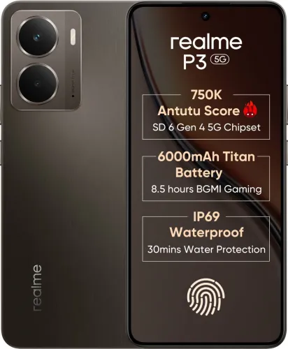 Image of realme P3 5G (Comet Grey, 128 GB) (6 GB RAM)