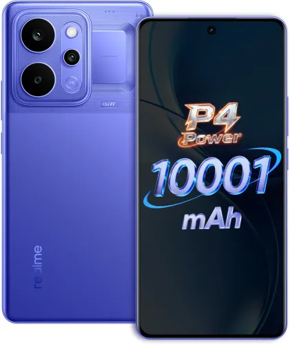 Image of realme P4 Power 5G (TransBlue, 128 GB) (8 GB RAM)