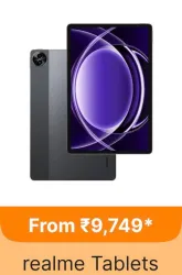 Realme Pad 2 LTE And Lite starting @ ₹9749 on Flipkart GOAT Sale