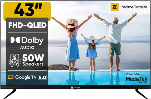Image of realme QLED Full HD Smart Google TV 43 inch
