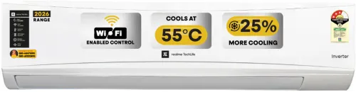 Image of realme TechLife 1.2 Ton 3 Star Smart Inverter AC