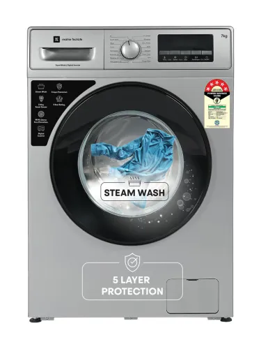 Image of realme TechLife 7 kg In-built Heater with ExpertWash Fully Automatic Front Load