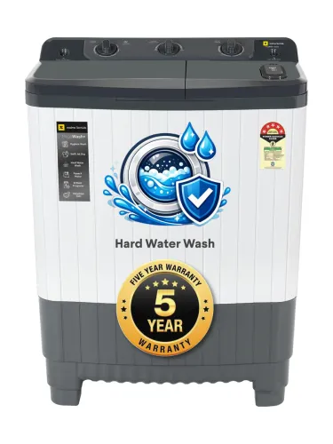 Image of realme TechLife 8 kg with Hard Water Wash Protection and Swift Jet Dry Semi