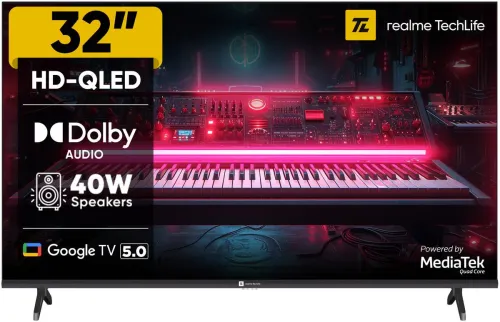 Image of realme TechLife CineSonic Q 32inch QLED Smart TV