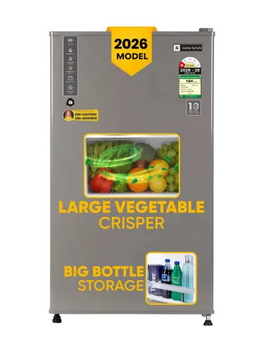 Image of realme TechLife 100L Direct Cool Single Door Refrigerator Grey