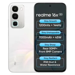 realme 16x 5G Smartphone 6+128GB White