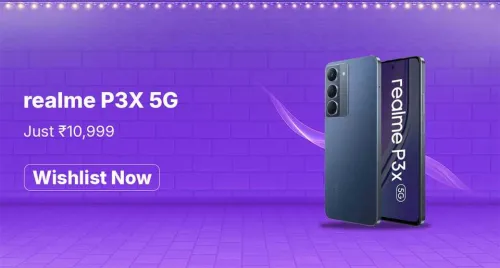 Image of realme P3x 5G @ ₹10500 With Exchange Offer on Flipkart big Billion Days Sale