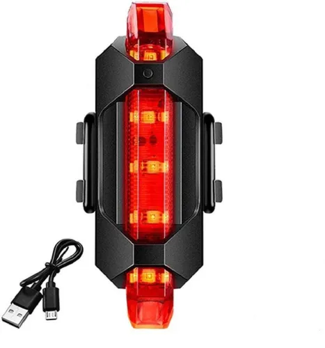Image of Rebound Waterproof LED USB Rechargeable Back Light For Cycles