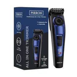 Electric Beard Trimmer for Men Professional Adjustable Length and Hair Clipper, Men's Beard Mustache Trimming and Body Hair Trimmer,Cordless LED Digital Display ,140 min Running Time Recharg...