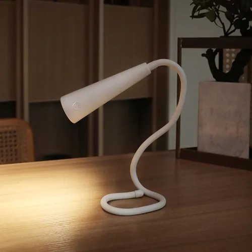 Image of Rechargeable LED Reading Light 3-Color Dimmable Baby Room Night Light