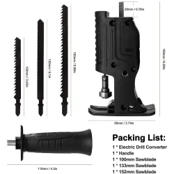 Reciprocating jig Saw Adapter Electric Drill Modified Household Saw Portable