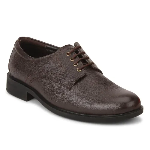 Image of Red Chief Genuine Leather Formal Derby Shoes for Men