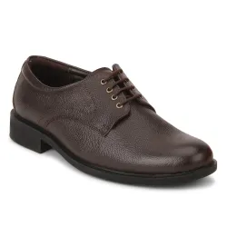 Red Chief Genuine Leather Formal Derby Shoes for Men