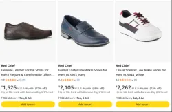 Red chief Mens shoes upto 73% discount 