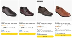 Red Chief Mens Shoes upto 76% Discount