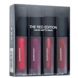 Red Edition Lipstick Minis Pack of 4