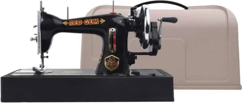 Image of RED GEM Composite Black Manual Sewing Machine