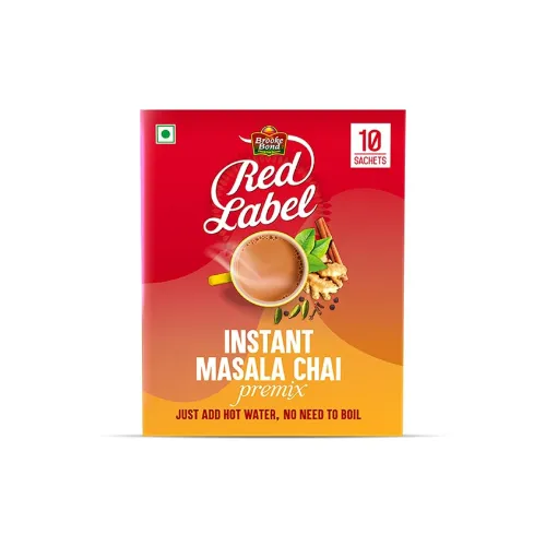 Image of Red Label Instant Masala Chai Premix (13g x 10 Sachets)
