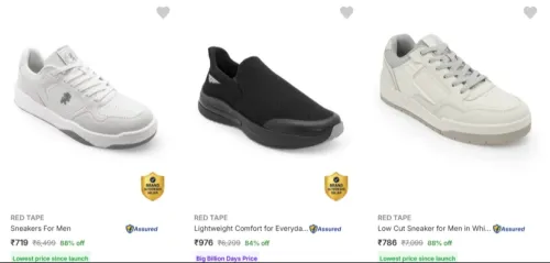 Image of Red Tape Sneakers Starting at ₹719