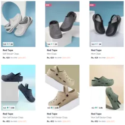 Red Tape Clogs @ Minimum 80% Discount