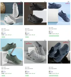 Red tape clogs @ Up to 85% Discount