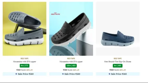 Image of RED TAPE D2C Fashion at minimum 86% Discount
