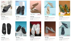Red Tape Flip Flops at minimum 80% Discount