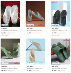 Red Tape Flip Flops @ Flat 80% Discount 