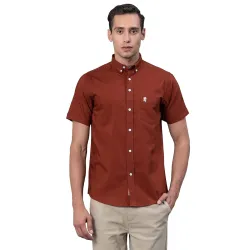 Red Tape Half Slevee Button Down Shirt for Men