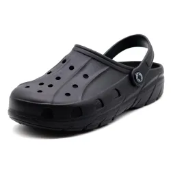 Red Tape Men Buckle Clogs