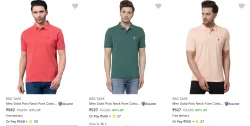 RED TAPE Men Fashion Clothess Minimumn 82% Discount