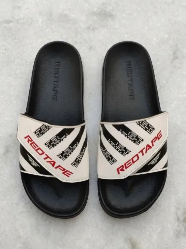 Image of Red Tape Men Printed Sliders