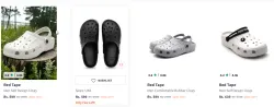 Red Tape Mens Clogs At Minimum 80% Discount