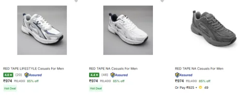 Image of Red Tape Men's Shoes @ Upto 88% Discount 