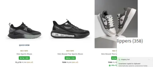 Image of Red Tape Men's Shoes Upto 87% Discount 