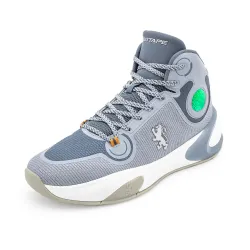 Red Tape Mens Sneakers Blue Pu Mesh Round Toe Lace-Up