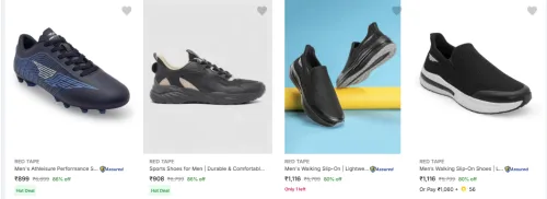 Image of Red Tape Men Shoes Starting @ ₹899