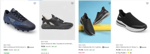 Image of Red Tape Men Shoes Starting @ ₹899