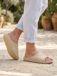 RED TAPE Men Slides (Beige , 9)