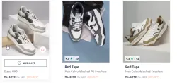 Red Tape Men Sneaker Shoes Minimum 80% Discount