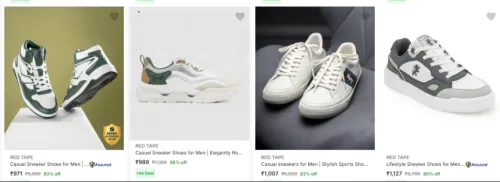 Image of Red Tape Men Sneakers up to 86% Discount
